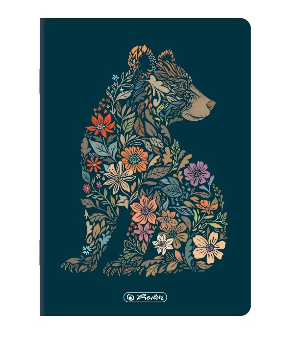 Zeszyt A4/60k kratka Herlitz Premium Florimals mix 400207533 Hamelin
